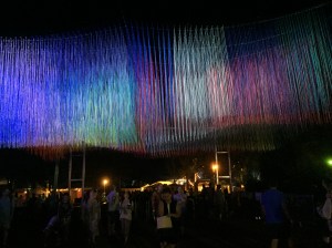 Art installation near the entrance. Photo by Steph Williams